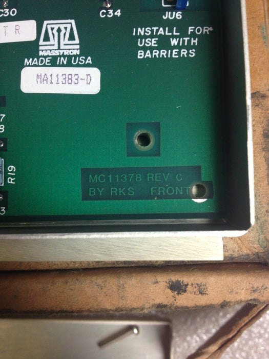 Masstron KN580820 Aluminum Scale PC Board