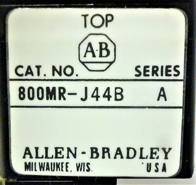 Allen-Bradley 800MR-J44BLA Key Lock Selector Switch