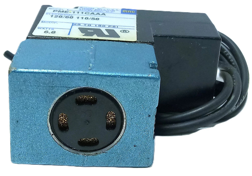 MAC Valves PME-111CAAA 25-150 psi Pneumatic Solenoid Valve w/ 110/120 V AC Coil