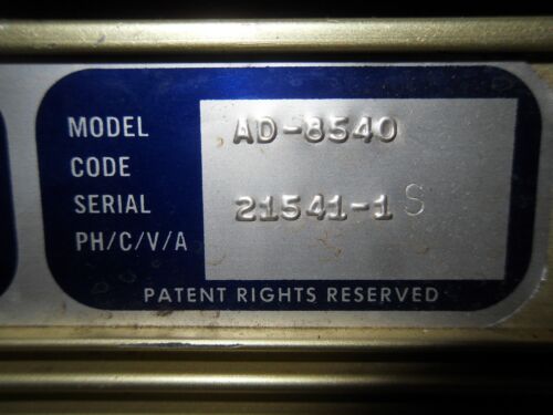 Jordan Controls AD-8540 Servo Amplifier