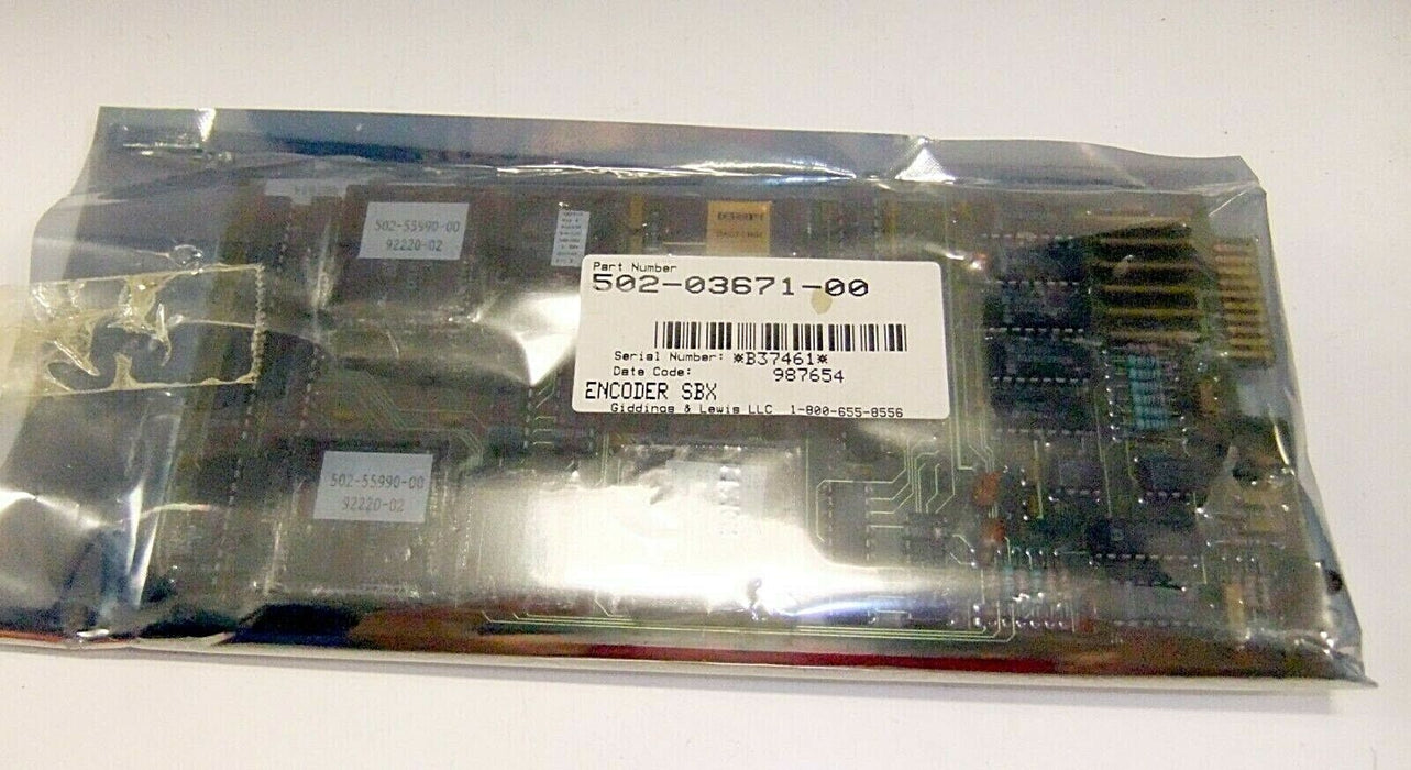 Gidding & Lewis Encoder SBX Card 502-03671-00