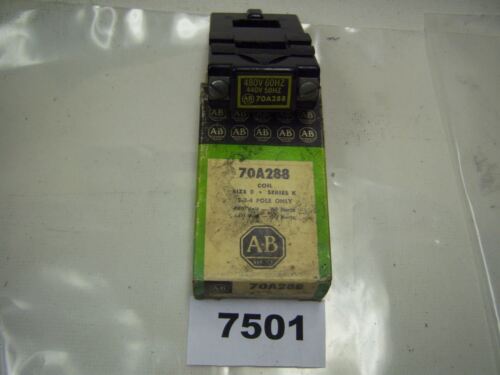Allen-Bradley Coil Size 0 70A288 2,3,4 Poles 440/480V