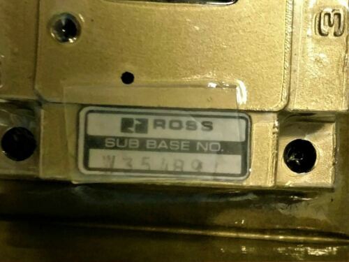 Ross W354B91 Side Ported Valve Sub Base
