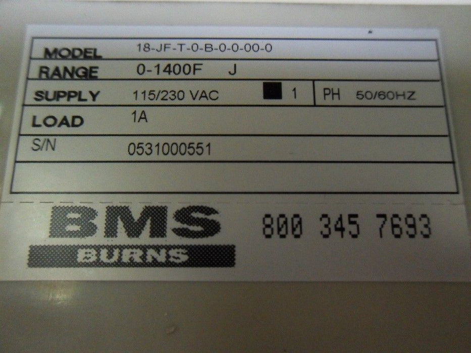 Athena 18JFTOB00000 Temperature Control