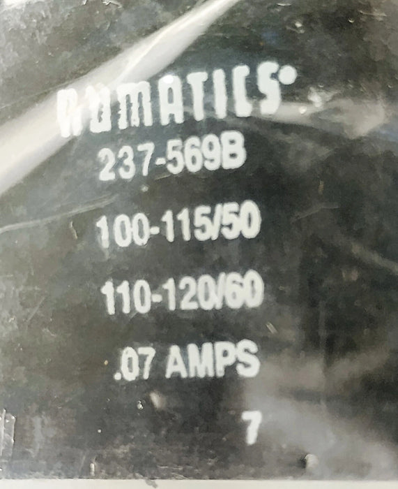 Numatics L22BA452O000030 14.5-145 psi Solenoid Valve w/ 100-120 V AC Coil