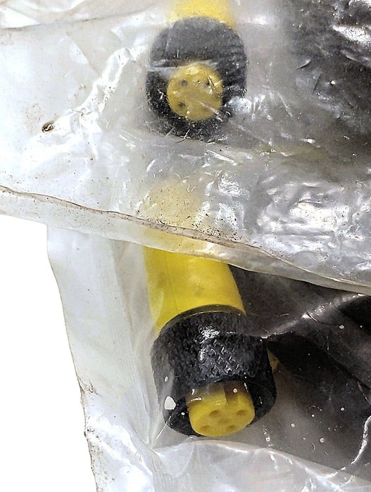 Efector US/2-DC-P/N-S0L-PUR-5M UB0410 PLC Cable w/ One 4-Pin Female Connector