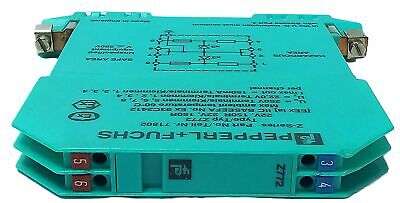 Pepperl Z772 71802 Safety Relay for Zenner Barriers