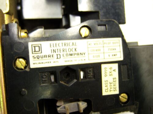 Square D Starter 8536-SBO2-V01 Sz 0 110V
