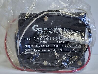 SOLA 83-24-212-2 PLC Power Supply