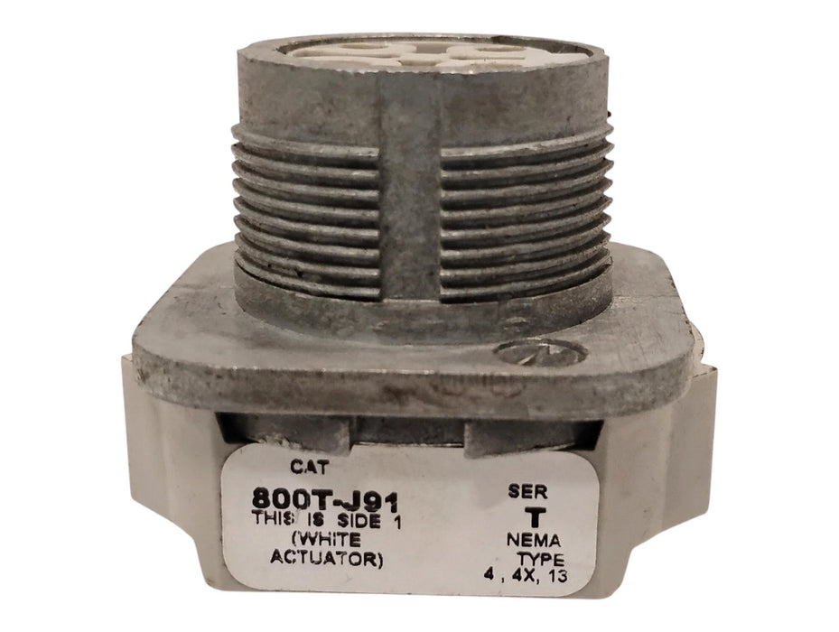 Allen-Bradley 800T-J91 Series T 3 Position Spring Return Selector Switch
