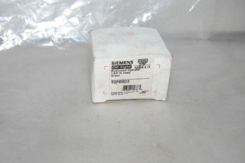 Siemens MUSHROOM OPERATOR HEAD 52PB9D3