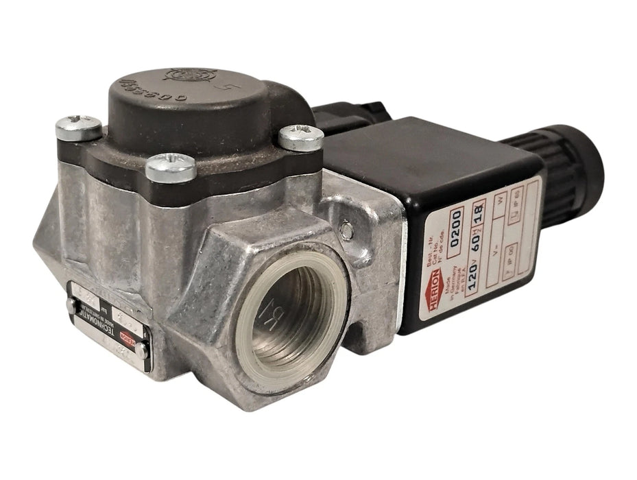 Herion 7030117020112060 1-16 bar Pneumatic Solenoid Valve w/ 120 V AC Coil