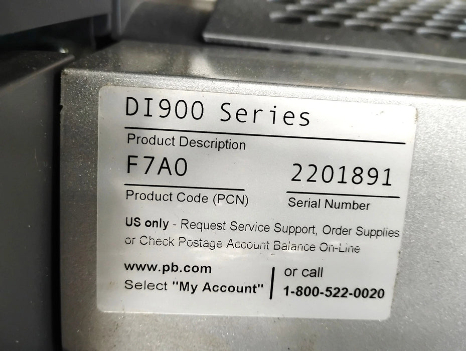 Pitney Bowes DI900 FastPac Document Inserting Machine w/ DIVS Vertical Stacker