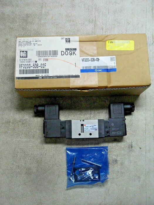 SMC VF3233-5DB-02F solenoid Valve 24 VDC