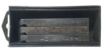 Ridgid 47745 1/2" - 3/4" NPT Right Hand Universal Alloy Steel Pipe Dies