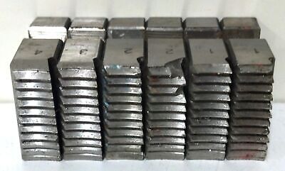 Ridgid 37935 1.5" NPT 12R HS Right Hand Stainless Steel Pipe Dies - Set of 6