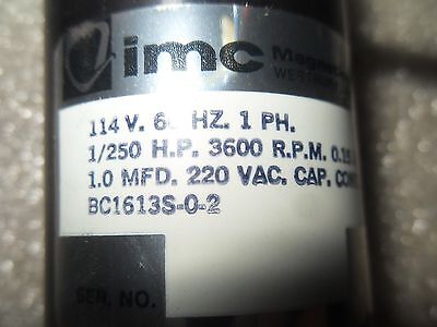IMC Magnetics BC1613S-0-2 1/250HP Motor