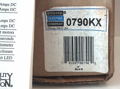 Bodine Electric 0790 WPM-2109E1 115 VAC 0-130 V DC Output DC Motor Speed Control