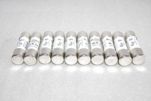 Littelfuse NLN 25 FUSE LOT OF 10