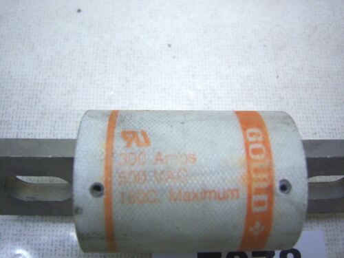 Gould 300A Fuse A50P300-4 Semiconductor 500 VAC