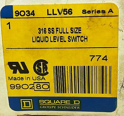 Square D 9034-LLV56 316SS Liquid Level Switch