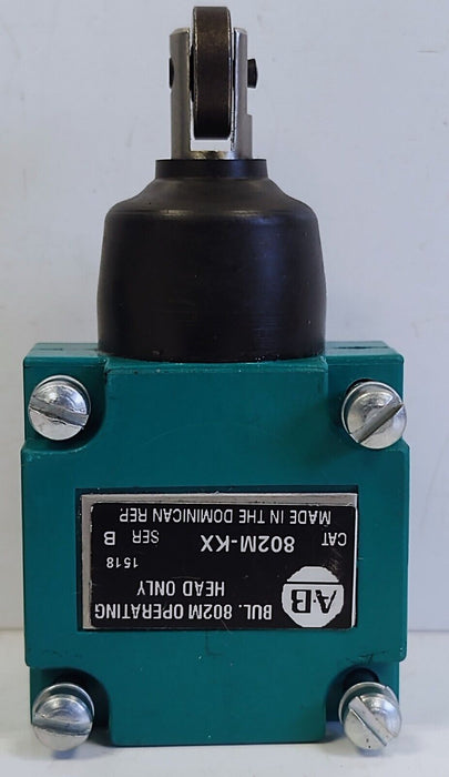 Allen-Bradley 802M-KX Roller Plunger Sealed Limit Switch Head Only