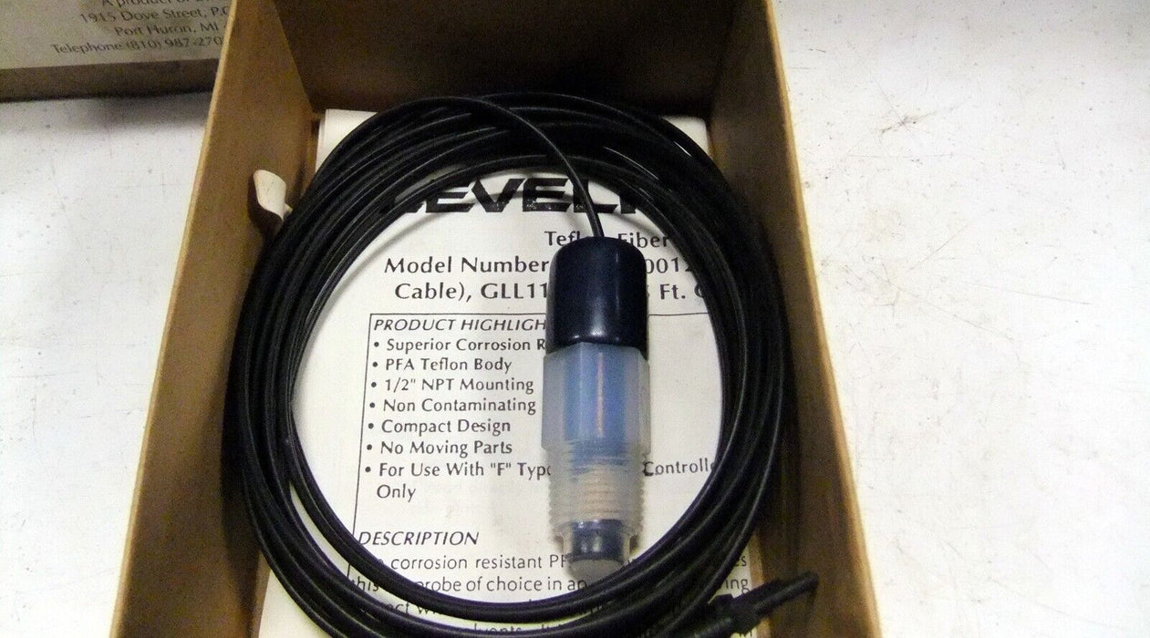 Levelite Teflon Fiber Optic Remote Probe GLL1100123 15 FT Cable