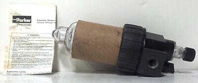 Parker 06L11BE 1/4" NPT 150 PSI 125 F Pneumatic Lubricator