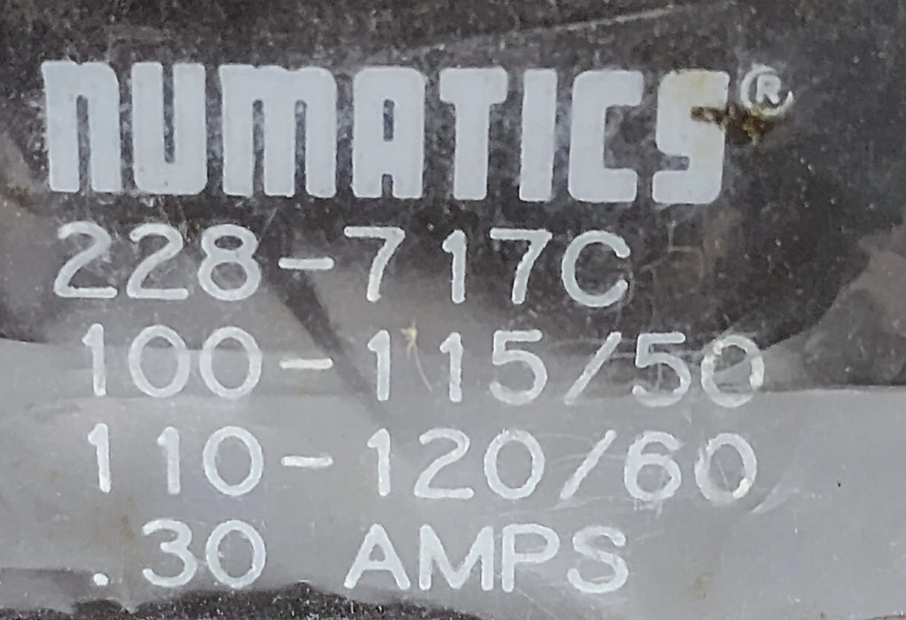 Numatics 228-717C 100-120 V AC Solenoid Valve Coil