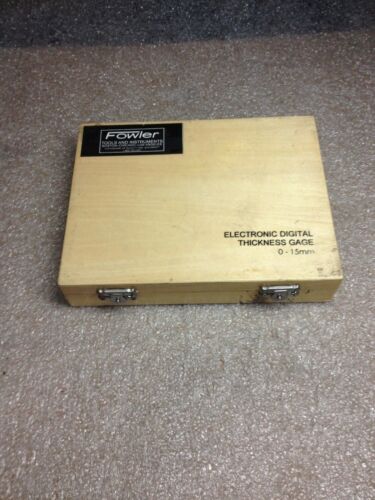 FOWLER 54-550-777 ELECTRONIC DIGITAL THICKNESS GAGE