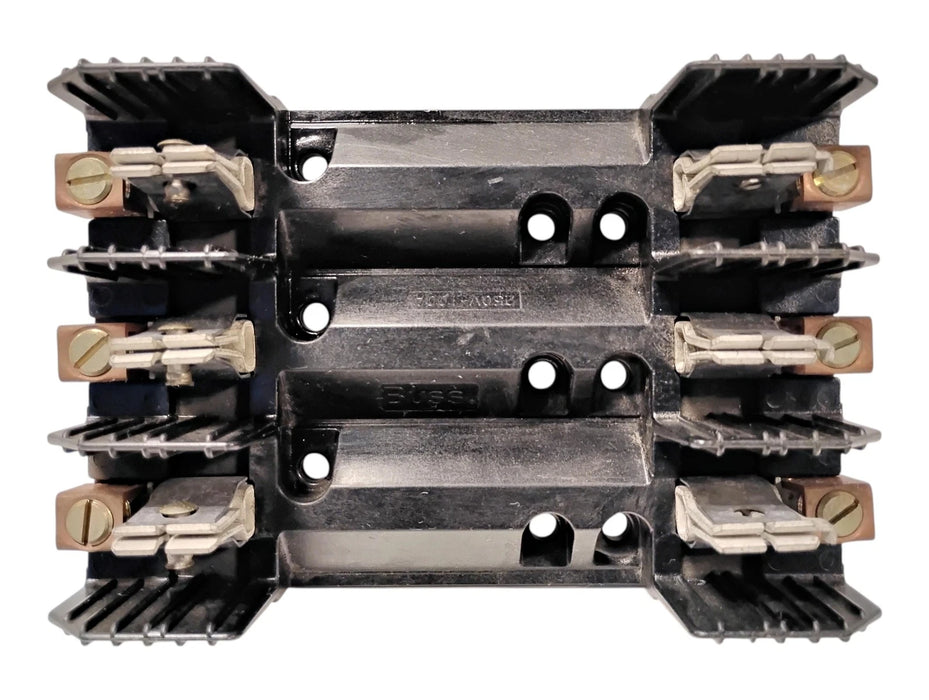 Bussmann R25100-3COR 250 V 100 A 3-Pole Panel Mount Fuse Block