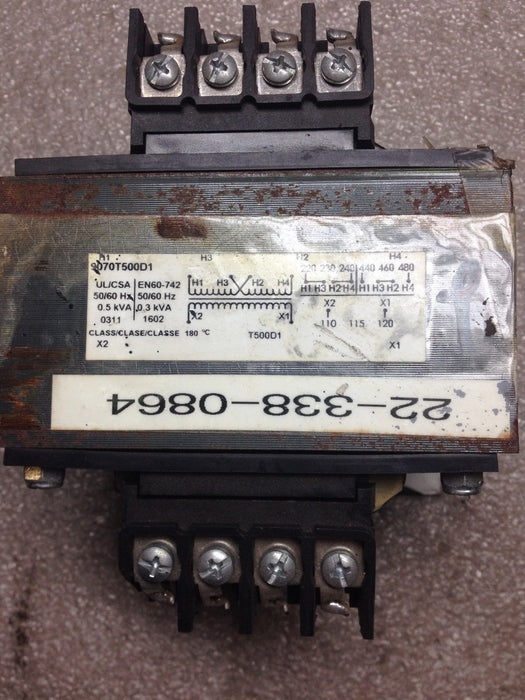 Square D 9070T500D1 Transformer