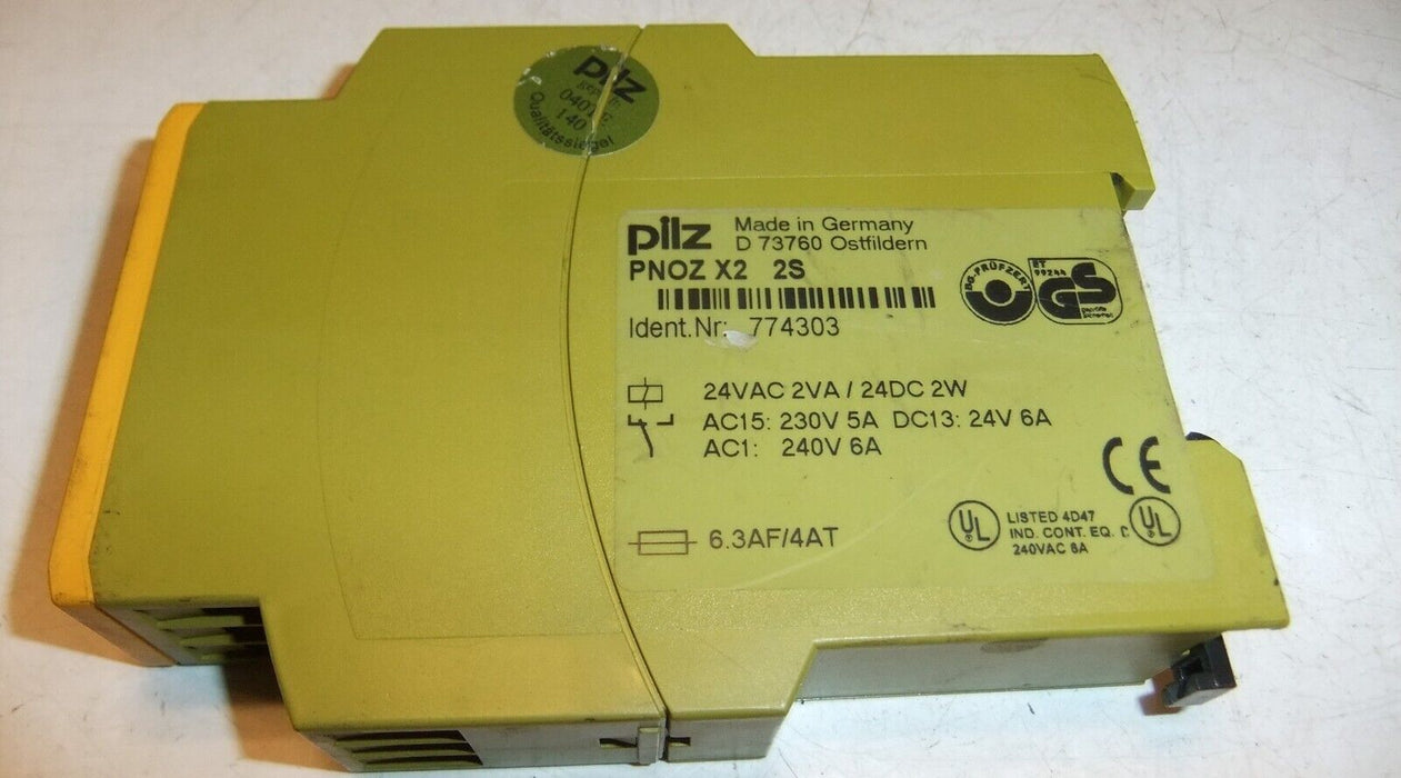 Pilz PNOZ-X2-2S Safety Relay