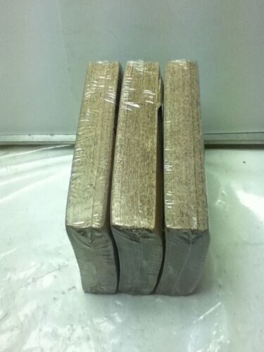 NEW 3 PACKS OF MCMASTER-CARR 4692A54 80-D ALUMINUM OXIDE SHEETS