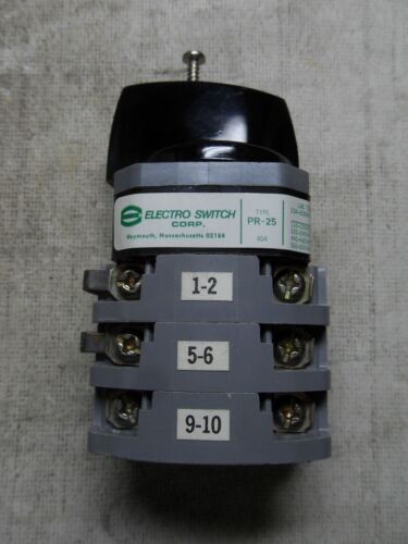 1 Electro Switch Pr25-906A4-3 Trap Door Heater Switch