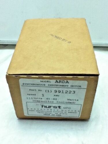 Hurst Model ARDA 991223 Synchronous Instrument Motor