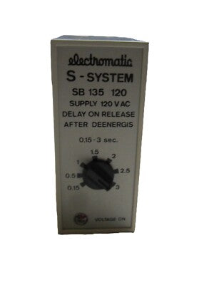 Carlo Gavazzi SB135120 120 V AC 0.15-3 Second Delay-On Time Delay Relay