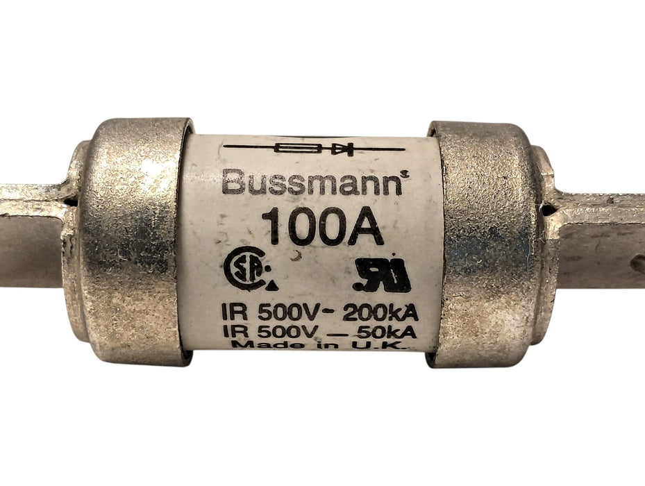Bussmann FWH-100B 600 V AC/250 V DC 100 A Current-Limiting Time-Delay Fuse