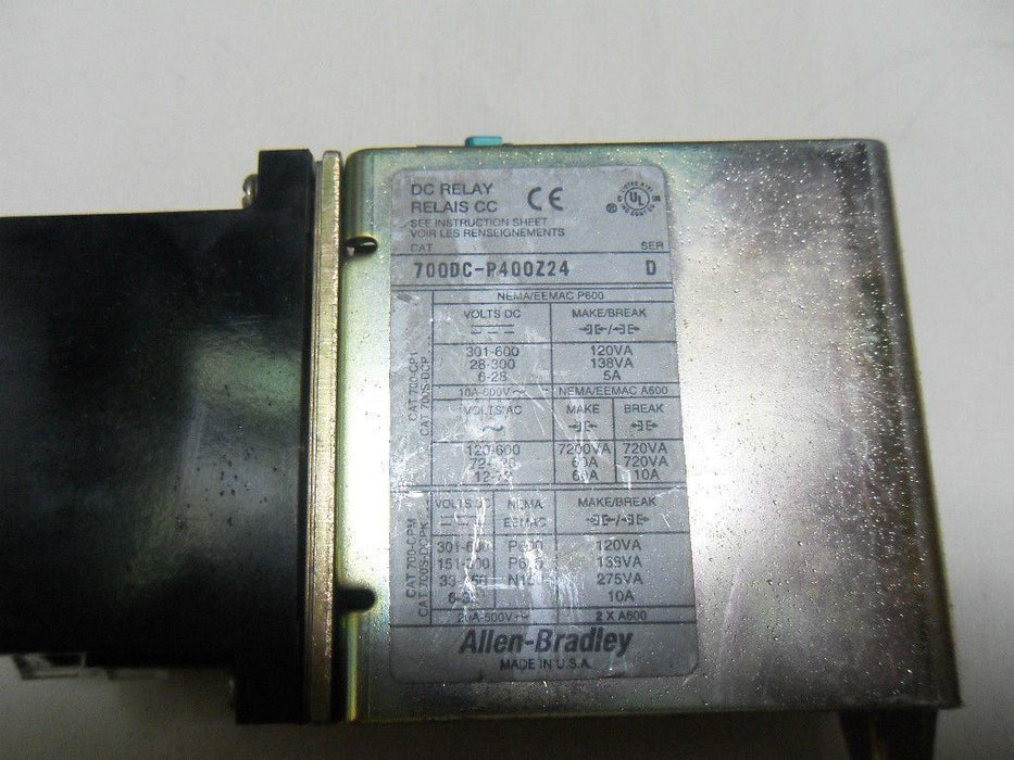 Allen-Bradley 700DC-P400Z24 Relay