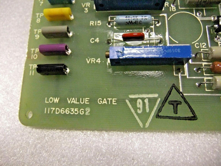 GE Low Value Gate Card 117D6635G2 115D2268P2