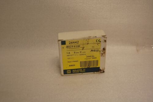 MERLIN GERIN Square D MULTI 9 C 1A C60 24442 CIRCUIT BREAKER