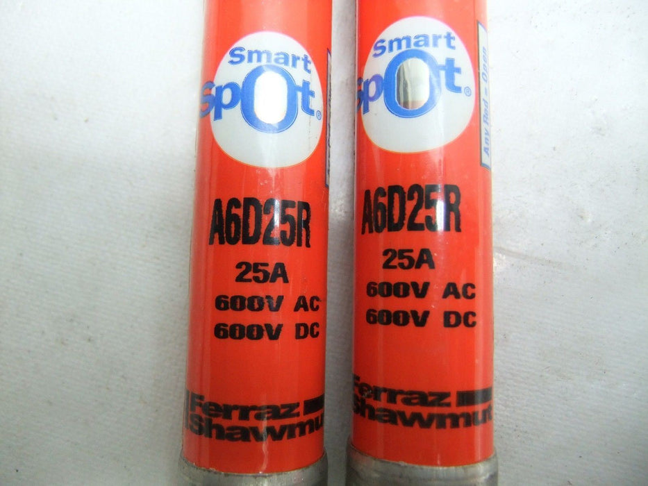 2 Amp-Trap Fuses A6D25R