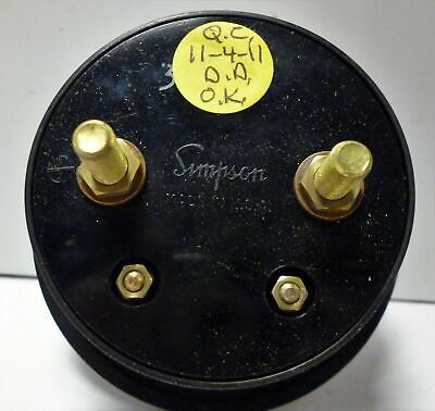 Simpson 40687 A.C. Volt Panel Meter
