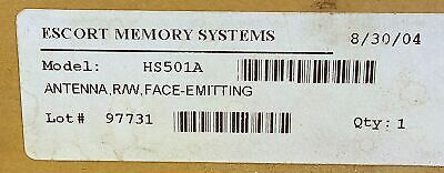 Escort Memory Systems HS501A Read/Write Face-Emitting Antenna