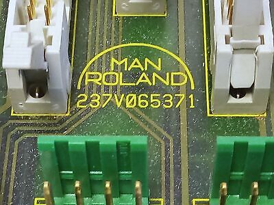 Man Roland A 37V 1229 70 A37V122970 237V065971 Printed Circuit Board