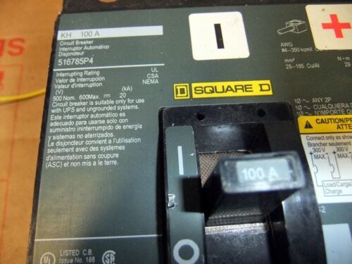 Square D 100A Circuit Breaker 516785P4