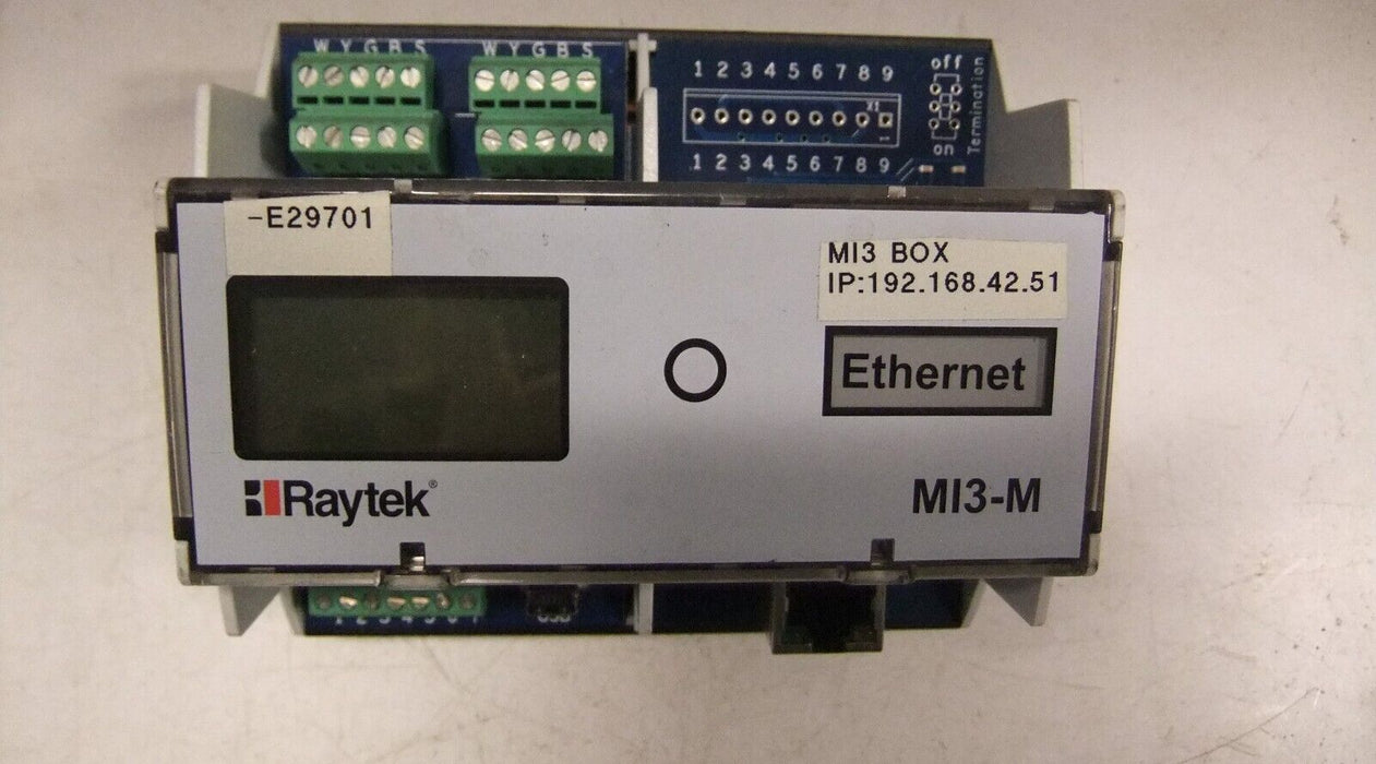 Raytek SELM13COME 120327 Ethernet Terminal Card
