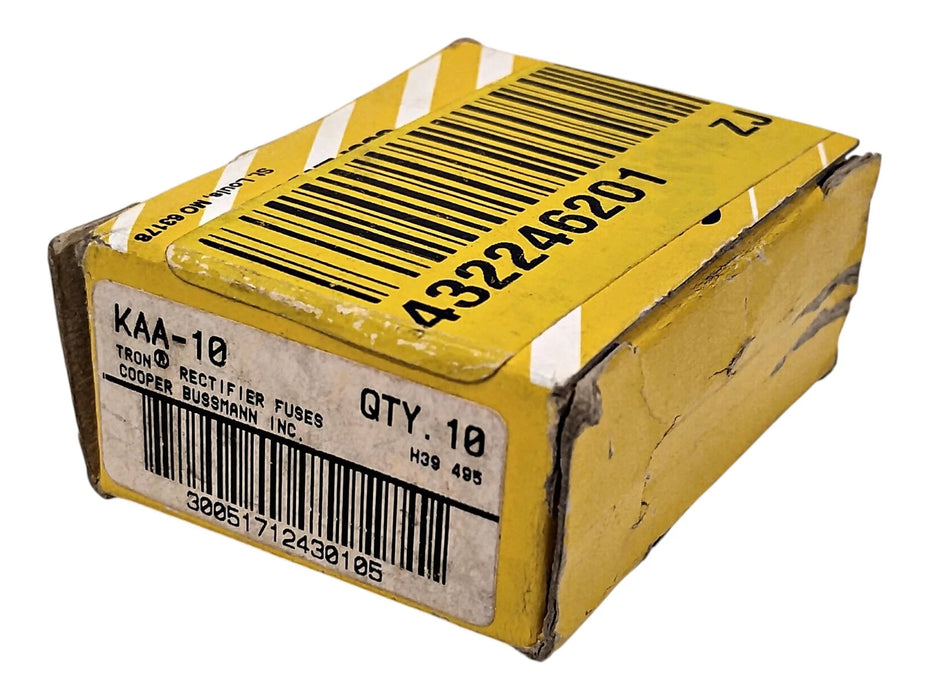 Bussmann KAA-10 130 V AC 10 A Current-Limiting Very Fast-Acting Fuse