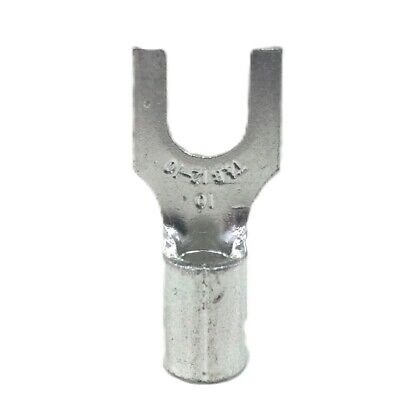 Thomas & Betts C10-10F Non-Insulated #10 Stud Crimp Fork Terminal Connector