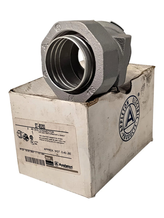 Appleton ST-45200 2 in 45 Degree Elbow for Liquidtight Flexible Metal Conduit